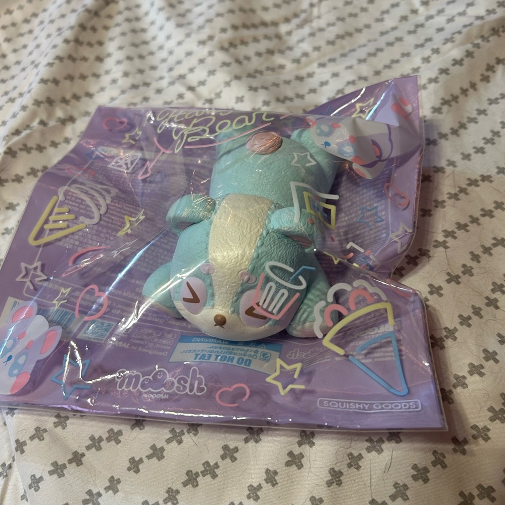 ibloom Blue Harajuku Bear Squishy